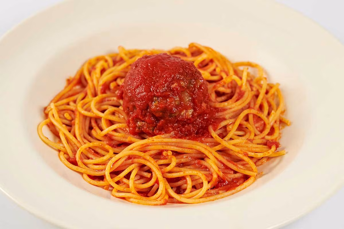 Kids’ Spaghetti with Meatball - The Cheesecake Factory Menu Prices 2026